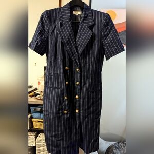 Brooks Brother button suit dress